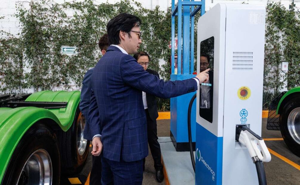 Huawei Digital Power y Deléctrico inauguró el primer centro de recarga rápida de vehículos eléctricos en Tultitlán, Edomex. Foto: Yaretzy M. Osnaya/EL UNIVERSAL