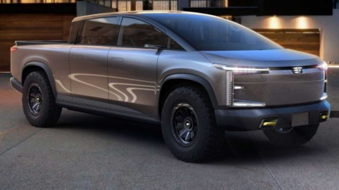 EdisonFuture, la camioneta eléctrica que se recarga con paneles solares