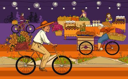 ¡Prepara el disfraz! Paseo nocturno en bicicleta por Día de Muertos llegará a Paseo de la Reforma