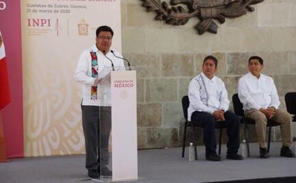 Titular del INPI, Adelfo Regino Montes, da positivo a Covid-19; se aísla 