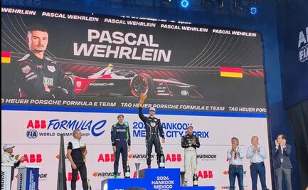 Pascal Wehrlein gana el E-Prix CDMX 2024 de la Fórmula E