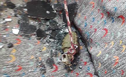 Hombres lanzan granada explosiva a un autobús de pasajeros en Zumpango