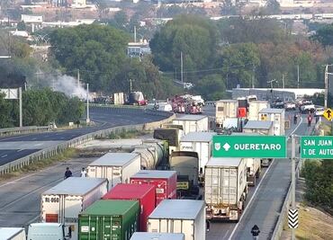 ¿Cuál es el tramo que está cerrado de la México Querétaro?
