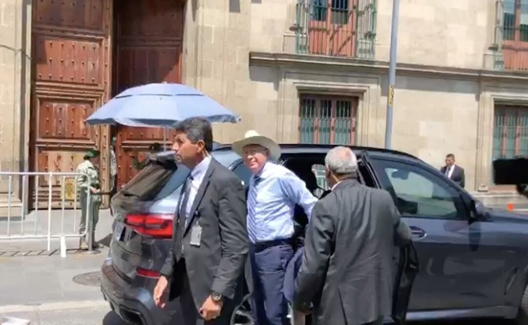 El embajador estadounidense llegó al recinto histórico por el acceso de la calle Corregidora minutos después de las 13:00 horas. Foto: Pedro Villa y Caña