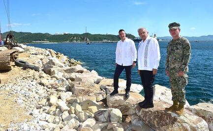 Modernización del Puerto de Salina Cruz lleva avance del 40%, asegura AMLO