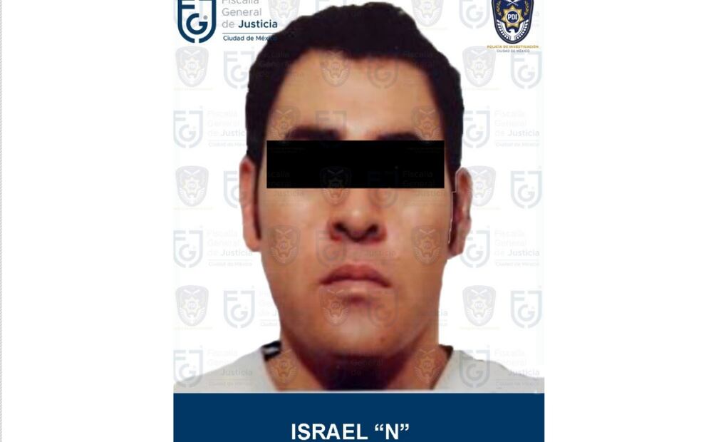 Israel “N”, se le condenó por la comisión del delito de secuestro agravado, también en perjuicio de un hombre y una mujer Foto: Especial