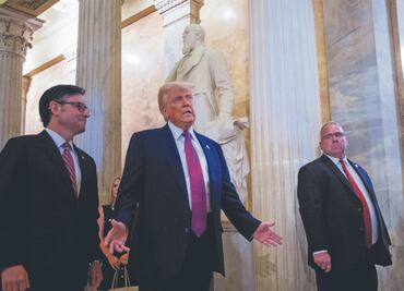 Trump insta a republicanos a aprobar su proyecto fiscal