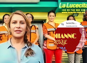 Johanne Sacreblu se adueña de sitio web usado en "Emilia Pérez"; esto contiene la página de internet