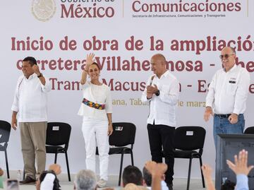 “Como sea, ya pasamos lista”; abandonan evento de Sheinbaum en Macuspana, Tabasco