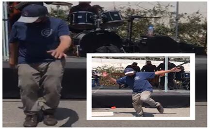 Adulto mayor baila mambo y swing tras recibir vacuna contra Covid-19 en Huixquilucan