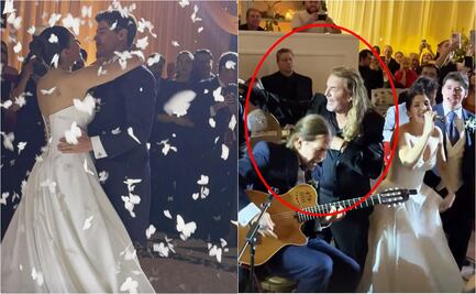 Hija de Sergio Vallín se casa y sus compañeros de Maná tocan en la fiesta 