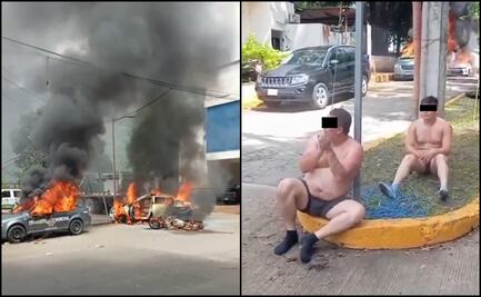 Habitantes de Tezonapa, Veracruz protestan por abusos de tránsito; queman patrullas e intentan linchar a dos agentes