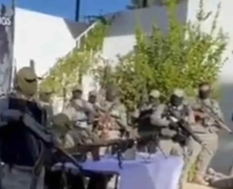 Catean casa donde CJNG presuntamente grabó video exhibiendo nexos con agentes de Aguascalientes
