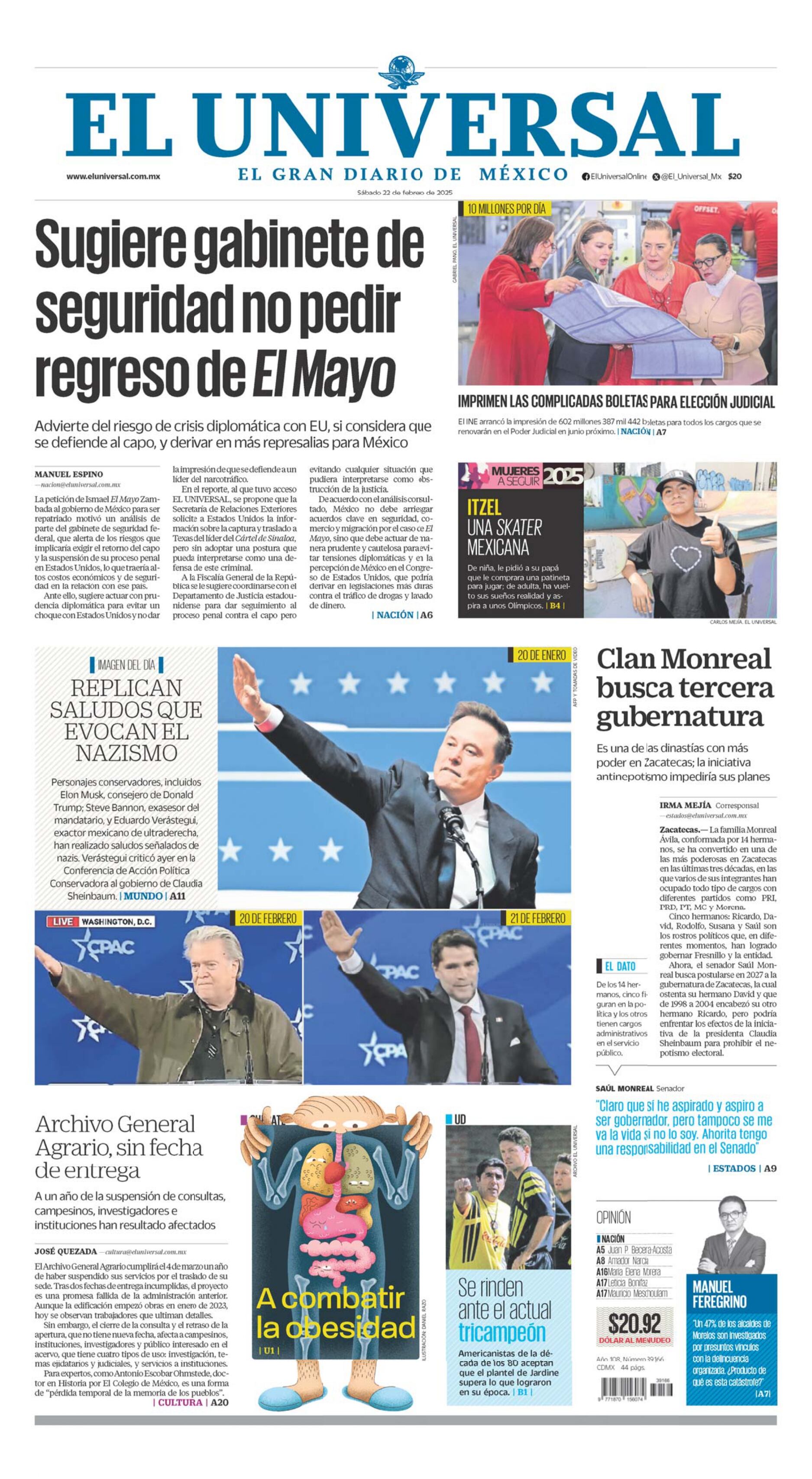 Portada impresa