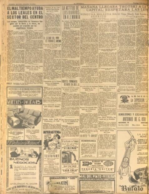 When Russian revolutionary Leon Trotsky was offered asylum in Mexico