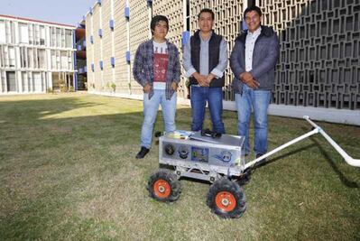 De niño campesino a creador de robot