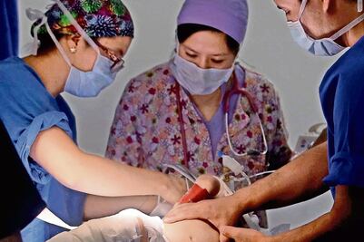 “Este es el paciente más pequeño hasta hoy”