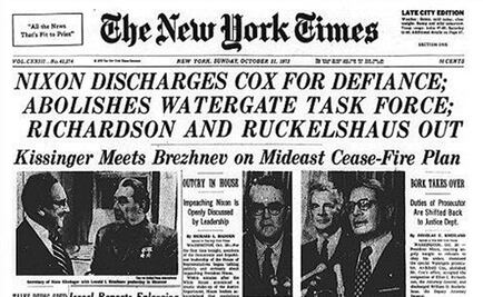 Despido del jefe del FBI a manos de Trump recuerda al caso Watergate