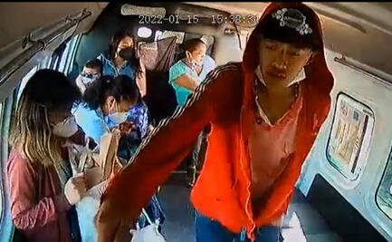 Video. Asaltan combi en Edomex y se llevan hasta las Sabritas