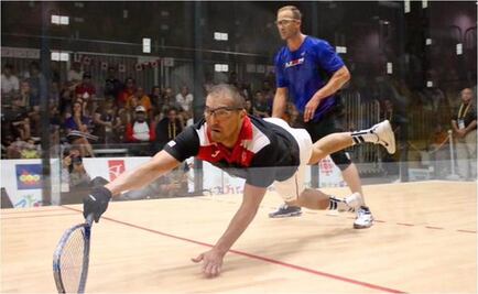 Beltrán, con sabor amargo de singles racquetbol