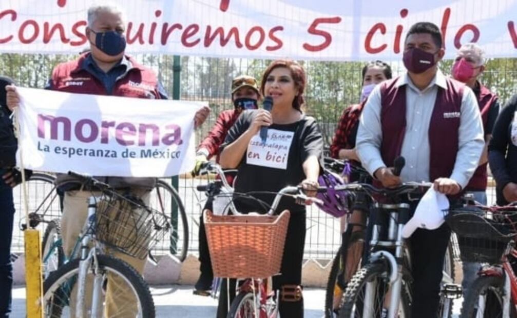Clara Brugada impulsa movilidad sustentable rumbo a reelección en Iztapalapa