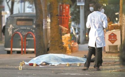 Asesinan a hombre a balazos en la Escandón