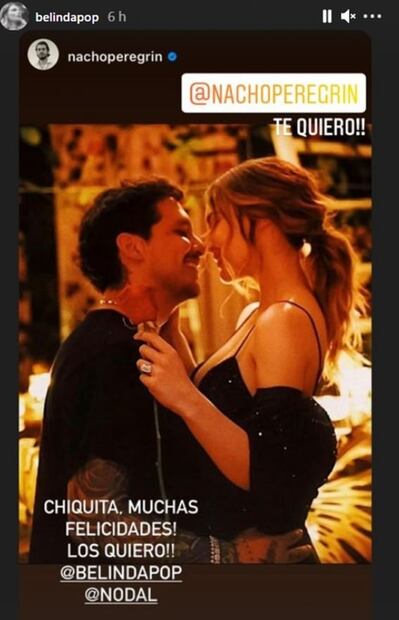 Mamá de Belinda sorprende con mensaje tras el compromiso de su hija con Christian Nodal
