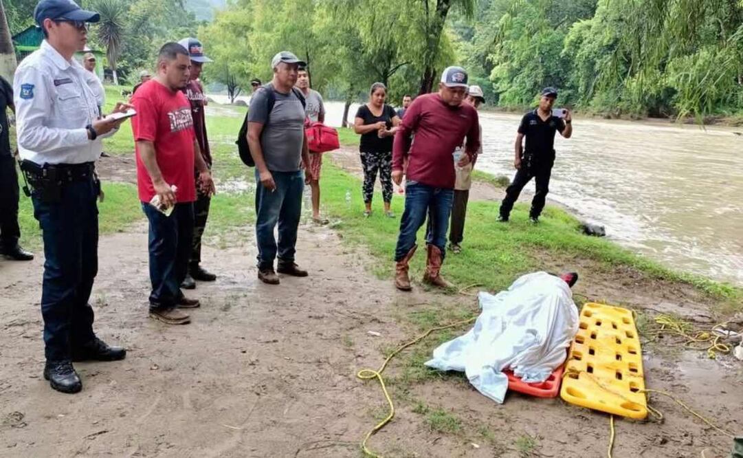 Localizan sin vida a adolescente arrastrado por la corriente en Hidalgo (27/07/2025). Foto: Especial