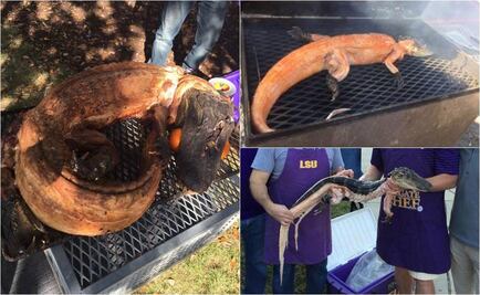 Aficionados se comen a la mascota rival 