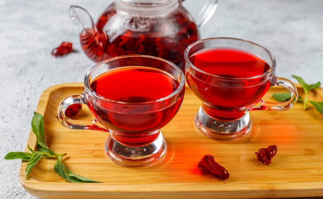 Infusión de jamaica. Foto: Freepik
