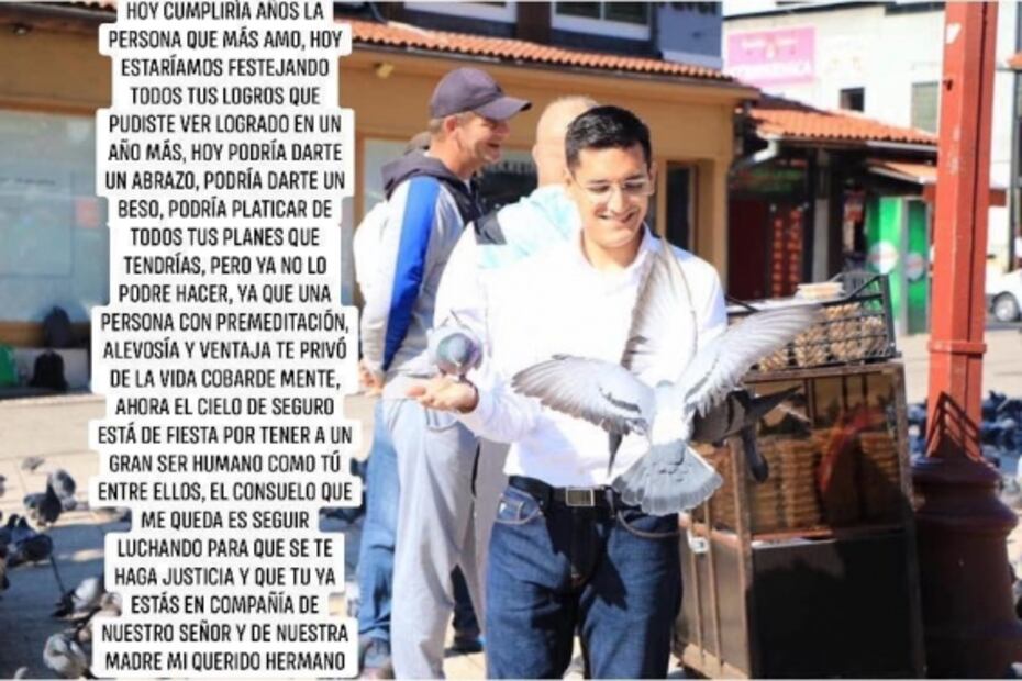 Familiares recuerdan a Leonardo Avendaño en su cumpleaños