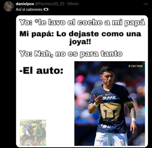 Los mejores memes del triunfo de Pumas