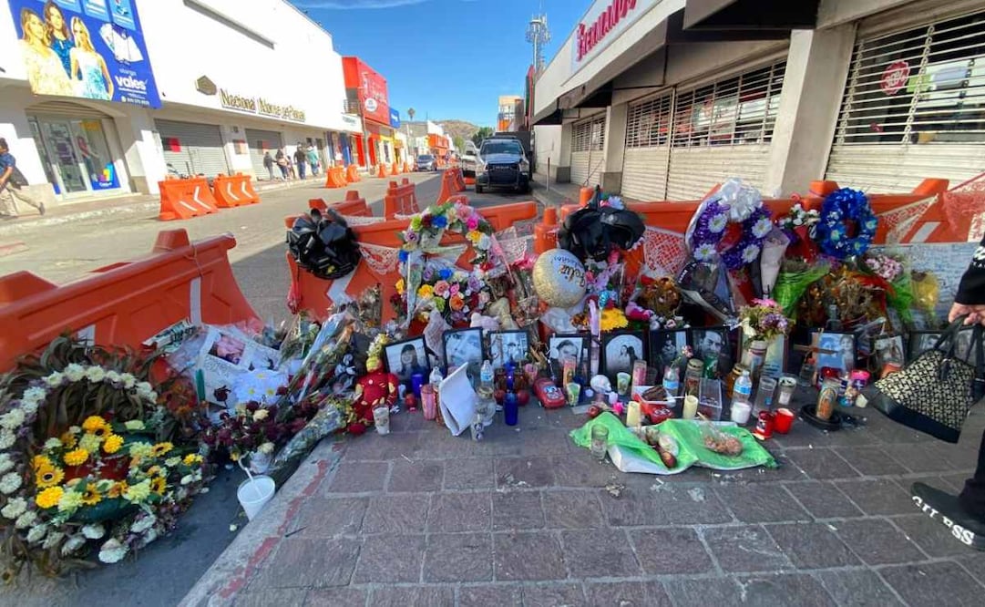 A un mes después del incendio en Waldo’s, Hermosillo sigue de luto (01/12/2025). Foto: Amalia Escobar / EL UNIVERSAL