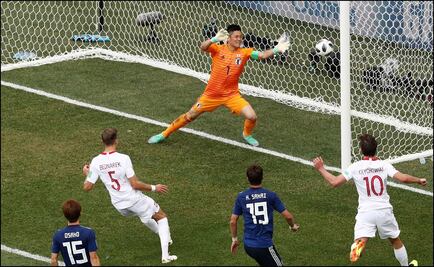 El 1-0 de Polonia que anotó Jan Bednarek 