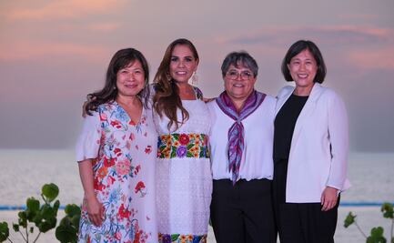 Mara Lezama se reúne con representantes de Economía de EU, Canadá y México