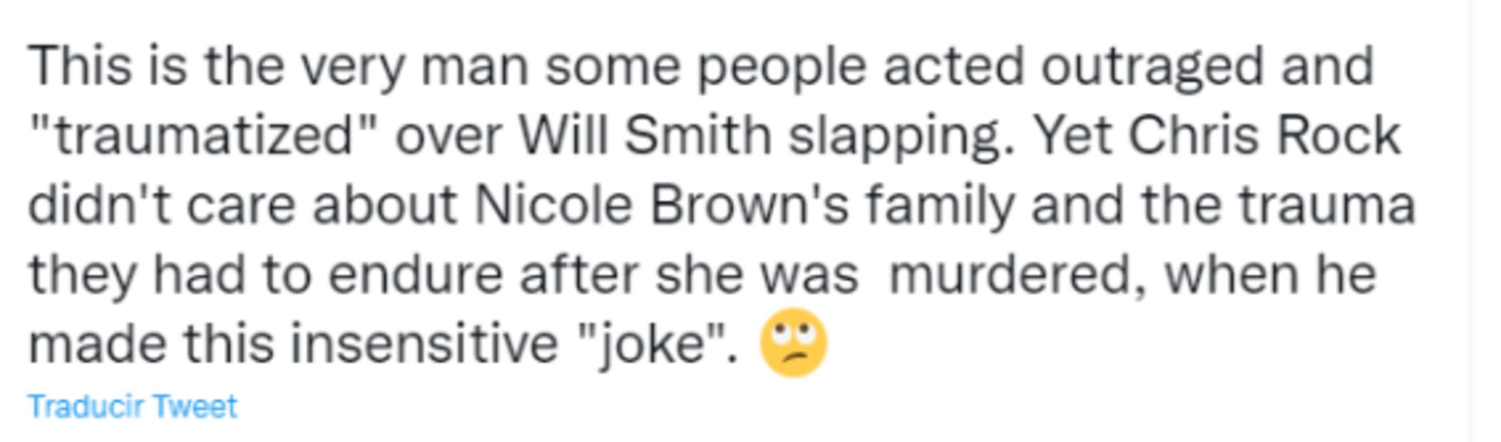 "Merece otra cachetada": Chris Rock bromea sobre feminicidio de exesposa de un jugador de la NFL y hace enfurecer al Internet 