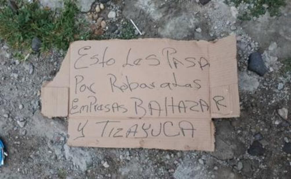 Hallan cuerpo descuartizado junto a vías del tren en Ecatepec
