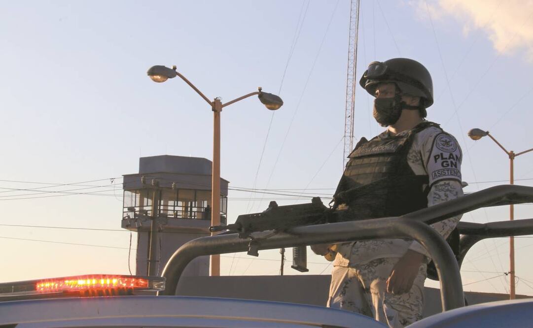 Tras unas horas, la SSPC recuperó el control del penal. Foto: Luma López. EL UNIVERSAL