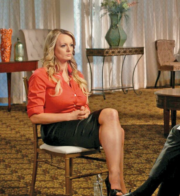 Aclaración. Stephanie Clifford dijo que su interés en ofrecer ahora una entrevista es aclarar las cosas, porque han dicho que su versión es mentira (REUTERS)