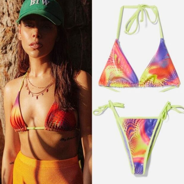 Los bikinis favoritos de Danna Paola cuestan menos de 700 pesos