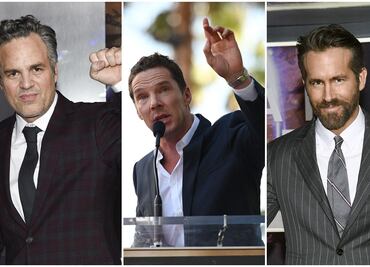 "Zelenski es un héroe": Mark Ruffalo, Benedict Cumberbatch y Ryan Reynolds apoyan a Ucrania