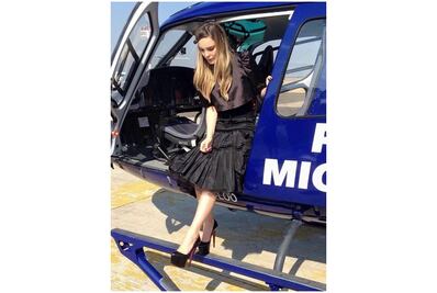 Investigan si policía de Michoacán trasladó a Belinda en helicóptero