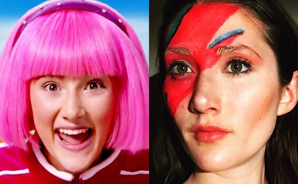 Así lucen los protagonistas de Lazy Town. Fuente: Producción El Universal (fotos Instagram)