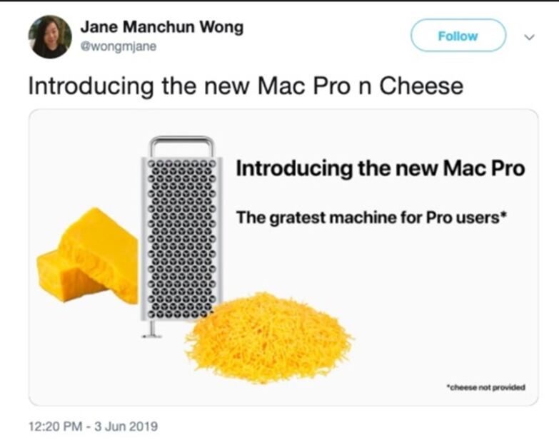 Los mejores memes de la nueva Mac Pro 2019