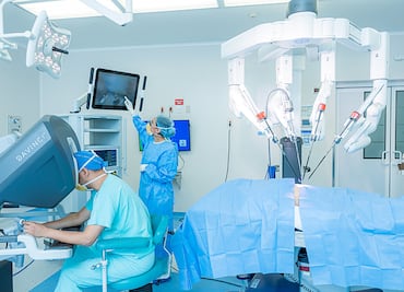 La cirugía robótica en el tratamiento del cáncer de próstata