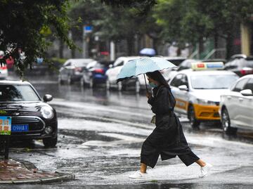 Por tifón Ampil anuncian numerosas cancelaciones de trenes y vuelos en Japón