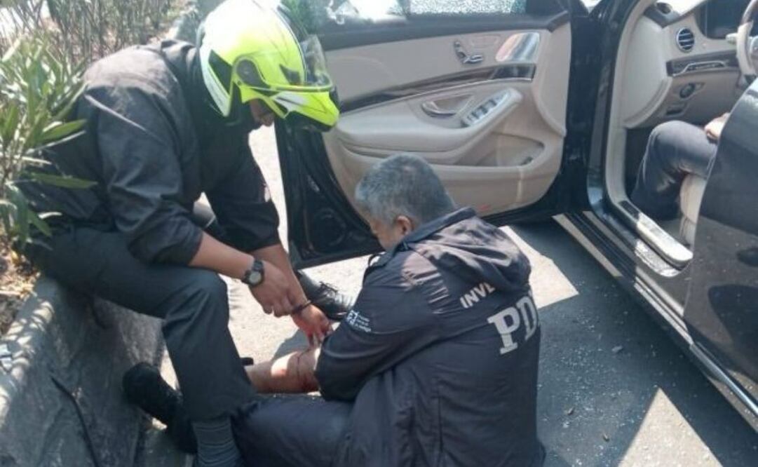 Presuntos delincuentes se enfrentan con policías en Observatorio (01/04/2025). Foto: Especial