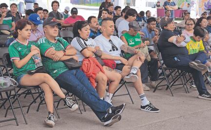 Aficionados disfrutan del Mundial en Iztapalapa