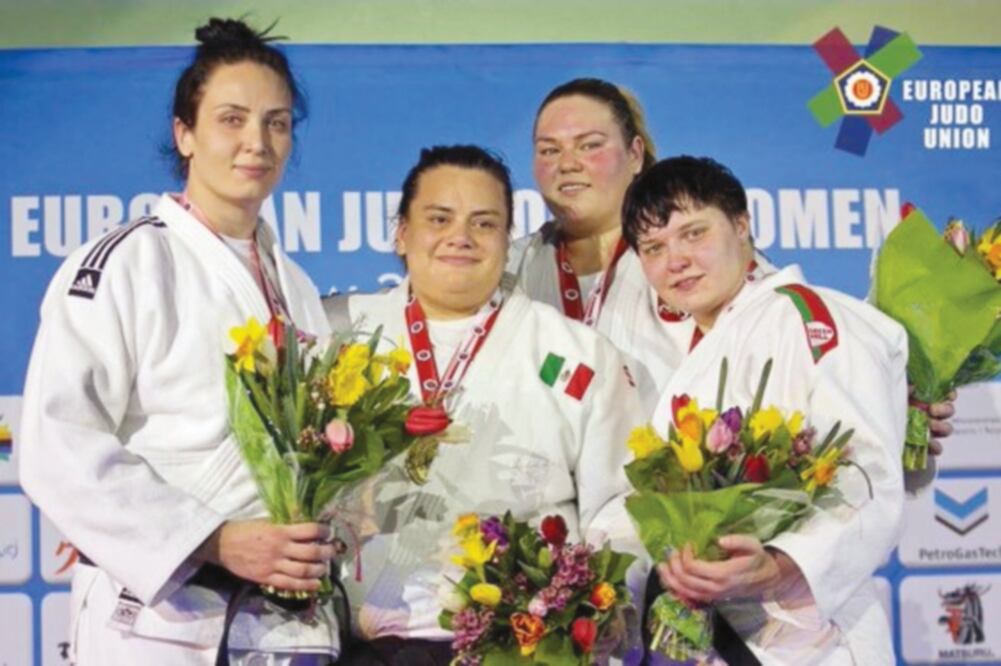 En el Campeonato Europeo de Varsovia, Vanessa ganó oro y acumuló 100 puntos en su trayecto a la justa veraniega (TOMADA DE TWITTER)