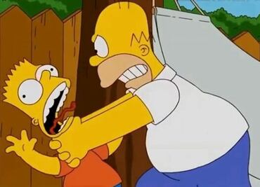 ¡Pequeño demonio! El gesto de Homero y Bart que desaparece de Los Simpson